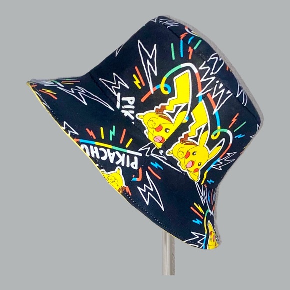 Handmade Other - Toddler/Infant Electrifying Pikachu Graphic Bucket Hat